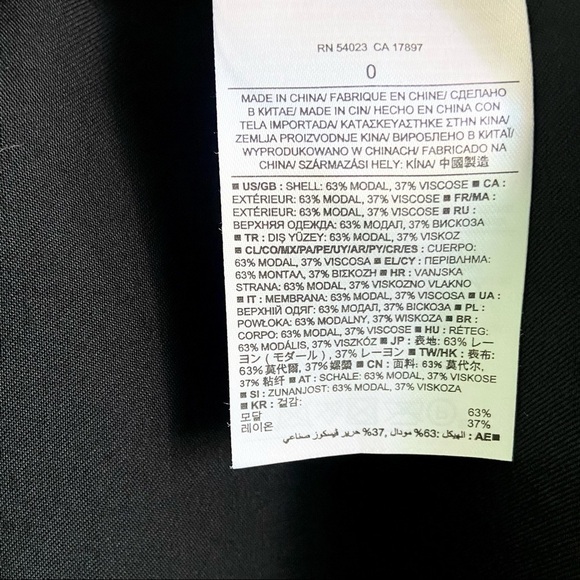 BANANA REPUBLIC Black Smocked Drawstring Dress "Lucia" w/ Pockets - Picture 8 of 9